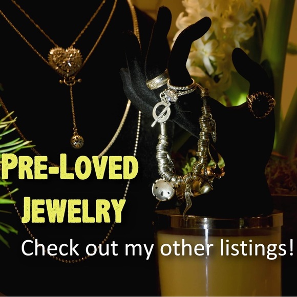 Sterling Silver Larimar & Pearl Cuff Bracelet - Picture 9 of 9